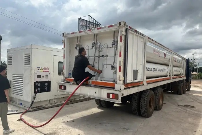 Pengisian Buffer CNG